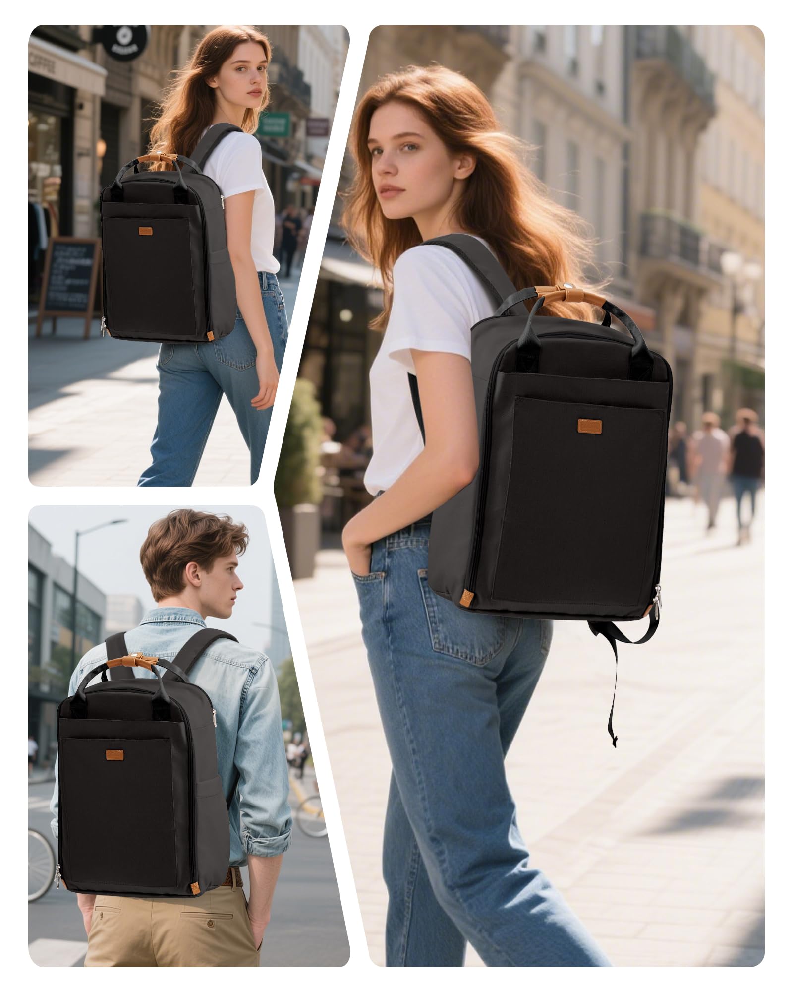 SZLX Sac à Dos Sous Vide Bagage à Main Pour Femmes, Sac à Dos Airbag Avec Système De Vide Pour Le Voyage, Ryanair Travel Ruscksack Taille Cabine Avec Pompe étanche Valise Sous Vide Pour Homme