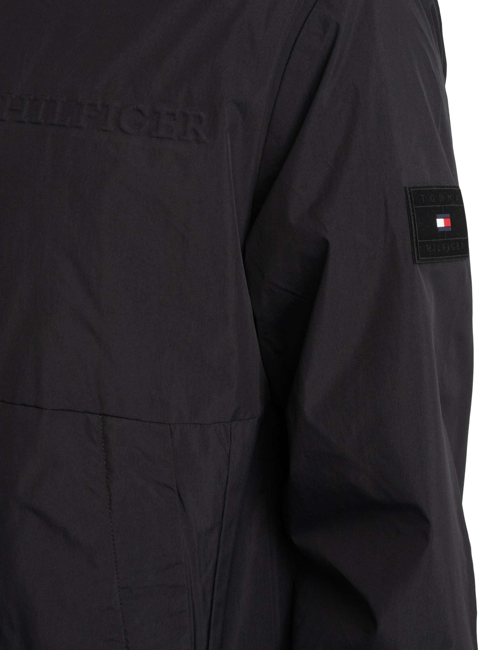 Tommy Hilfiger Męska kurtka z kapturem MW0MW38905 Inne kurtki, czarna, L, czarny (czarny), L