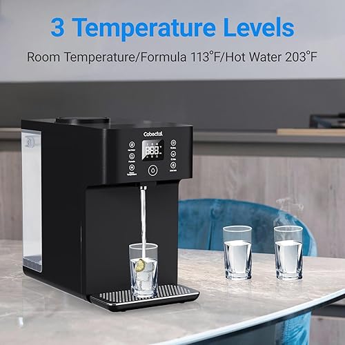 Miniatura 7 de Sistema de filtro de agua de ósmosis inversa para encimera, purificador de agua Cobectal de 8 etapas, 41 puro para drenar, reduce TDS, no requiere