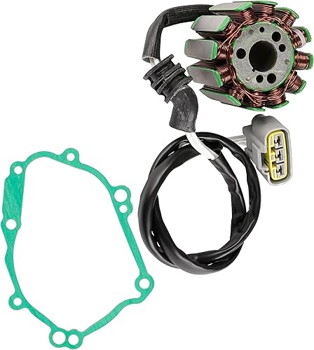 Miniatura 7 de Caltric Estator y junta compatibles con Yamaha Fz-1 Fz1 Fzs10 2006 2007-2014 Fzs1 Fzs10 2015