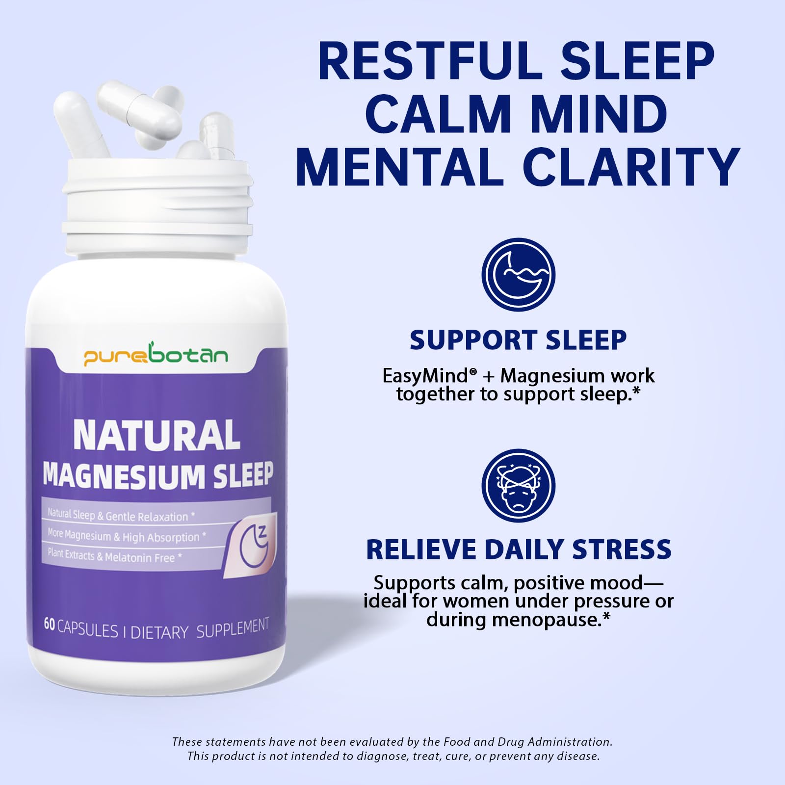 Magnesium Supplement Sleep Aid for Adults, Relaxation — Amazon image 4