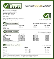 Vista 4 de Polvo de vitamina C tamponada, no ácido, oro C, ascorbato de sodio de grado USP, adecuado para veganos y vegetarianos, 8.40 oz (238 g)