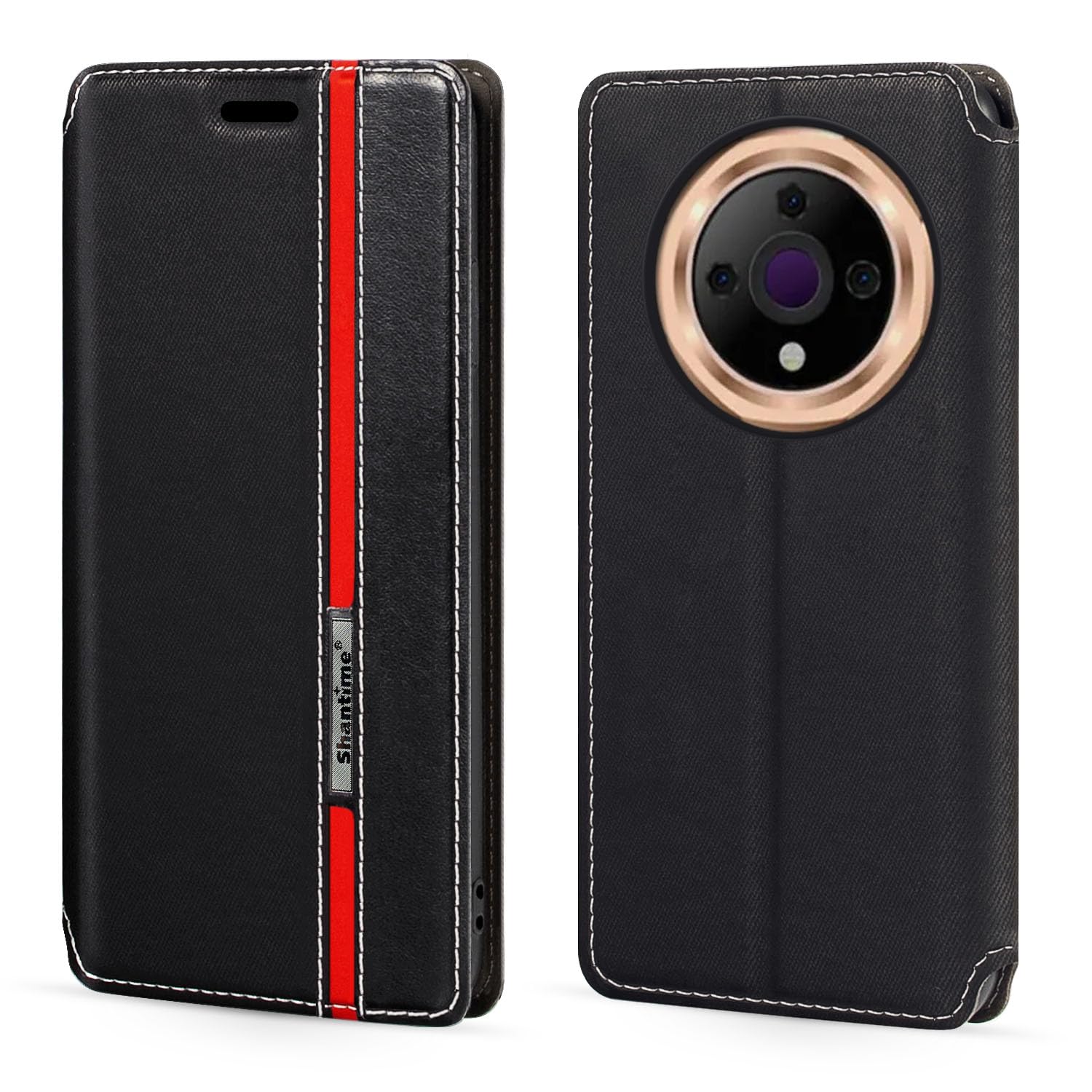 PU Leder Flip Hülle Für Doogee Blade 10 Power – Mit Magnetverschluss, Kartenfach, Ständerfunktion & TPU-Schutz, Schwarz