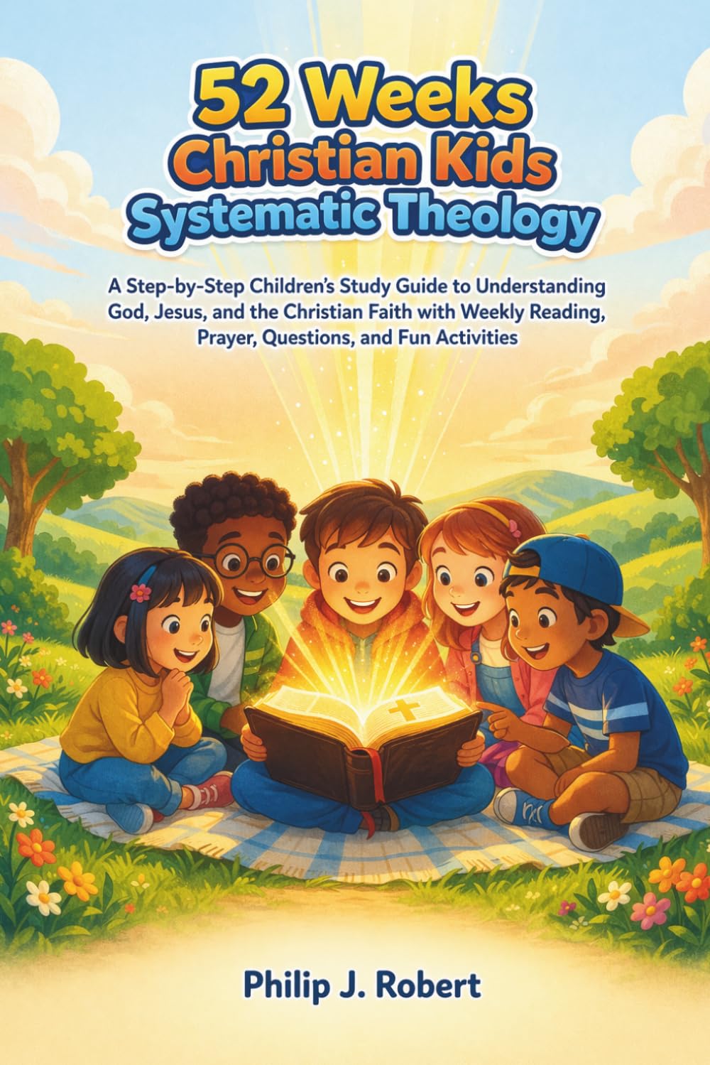 52 Weeks Christian Kids Systematic Theology: A Step-by-Step Children’s Study Guide to Understanding God, Jesus, and the Christian Faith with Weekly Reading, Prayer, Questions, and Fun Activities
