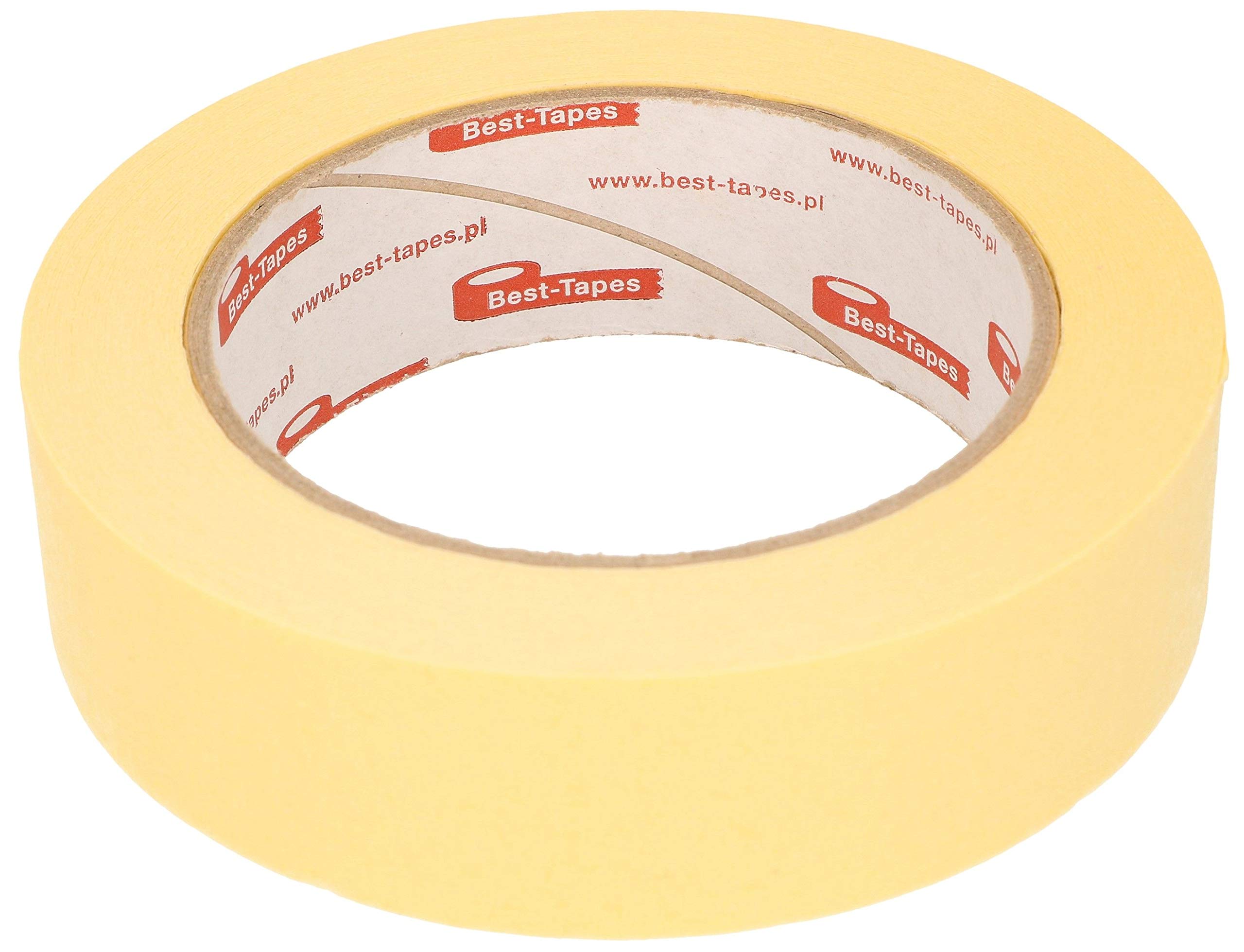 KOTARBAU® Set di 20 nastri crespi x mm x 50 m, autoadesivi, gialli, per lavori di pittura, 30 mm x 50 m