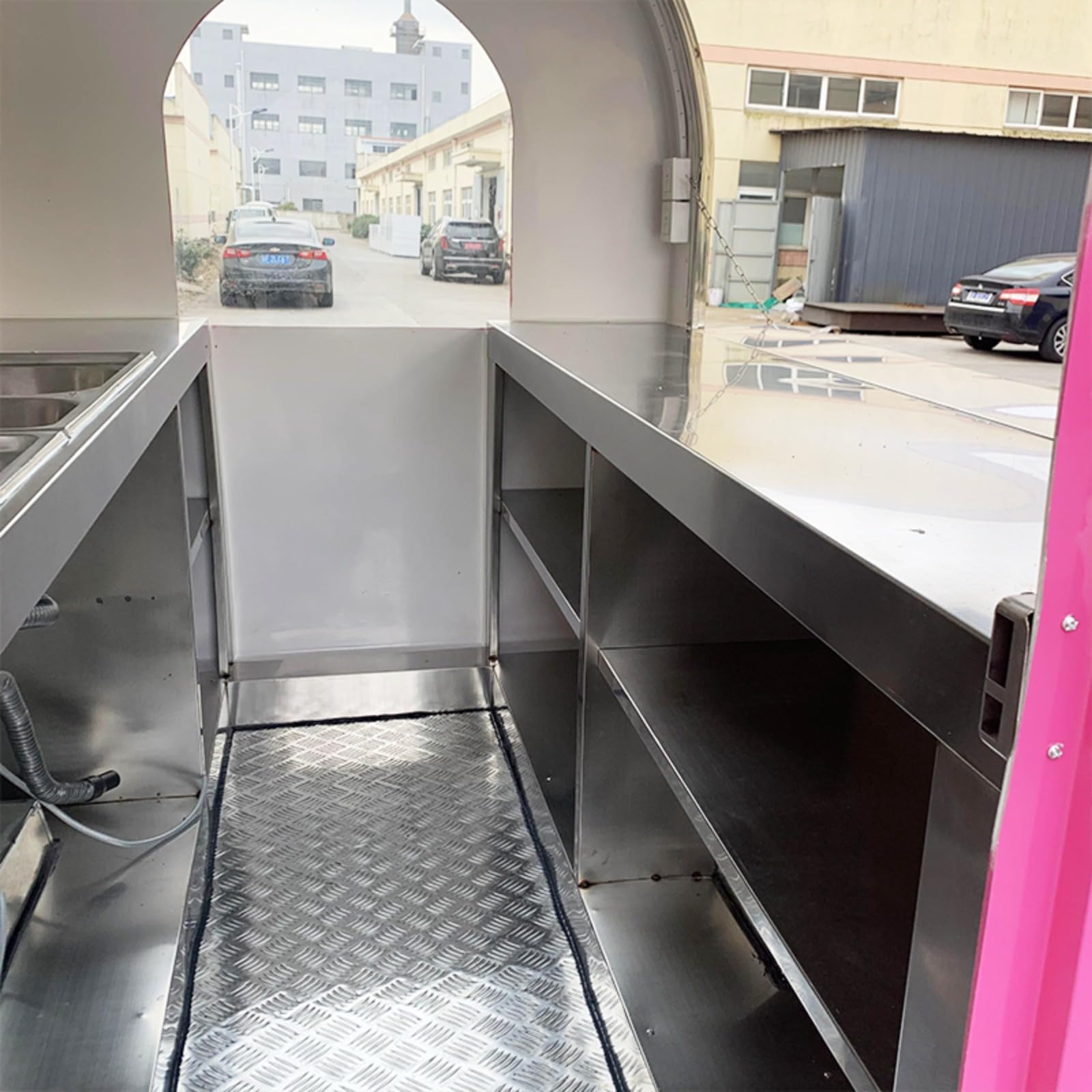 Food Trucks Remorque alimentaire entièrement équipée à vendre - Camion de nourriture mobile et remorque à café pour usage commercial de rue