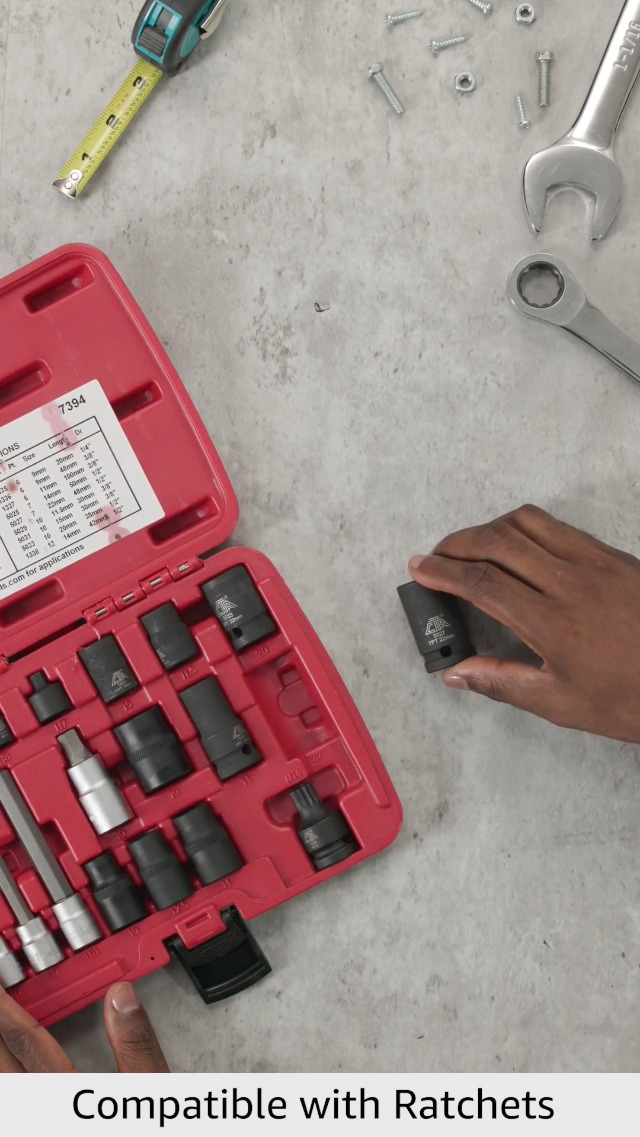 CTA Tools 2-teiliges BMW Headbolt Socket Set – Extra Lange T50 & T60 Torx-Schlüssel