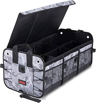 Amazon.com: CZC AUTO Car Trunk Organizer Collapsible Cargo Trunk