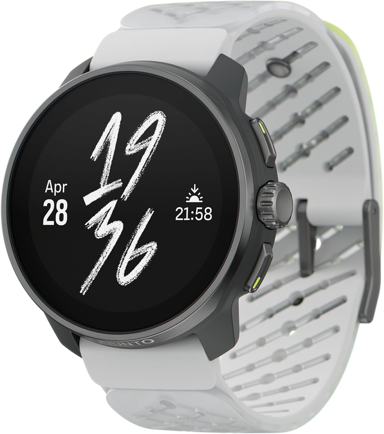 SUUNTO Race S Orologio Sportivo Donne Uomo, GPS Running Activity Tracker, Bi-Band GNSS, Offline Map, AMOLED Touch Schermo, Smartwatch Cardiofrequenzimetro Altimetro, 95+ Sports, Autonomia 13 Giorni