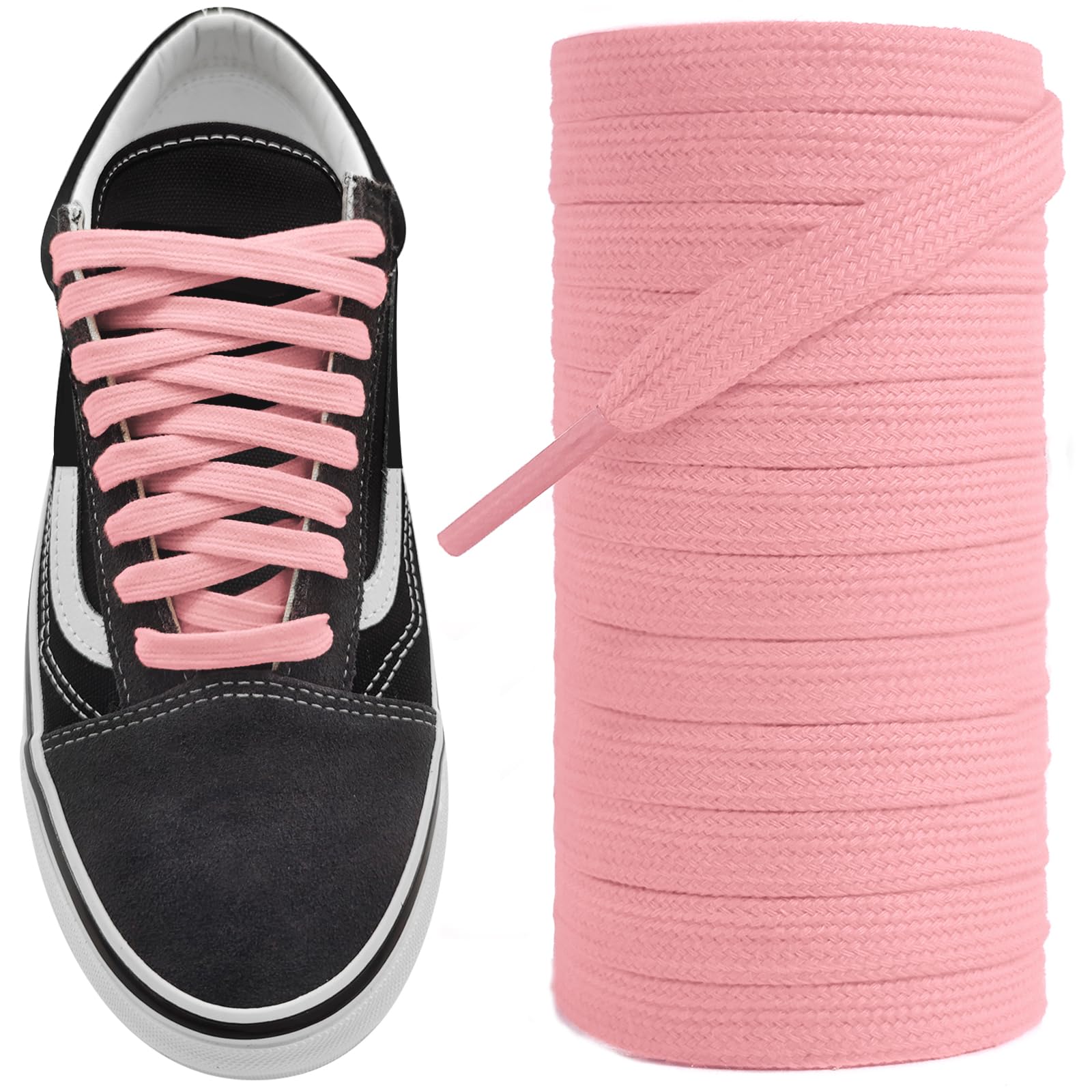 NDTEZUGT flache Schnürsenkel für Air Force 1 Schuhe, mit 1 P