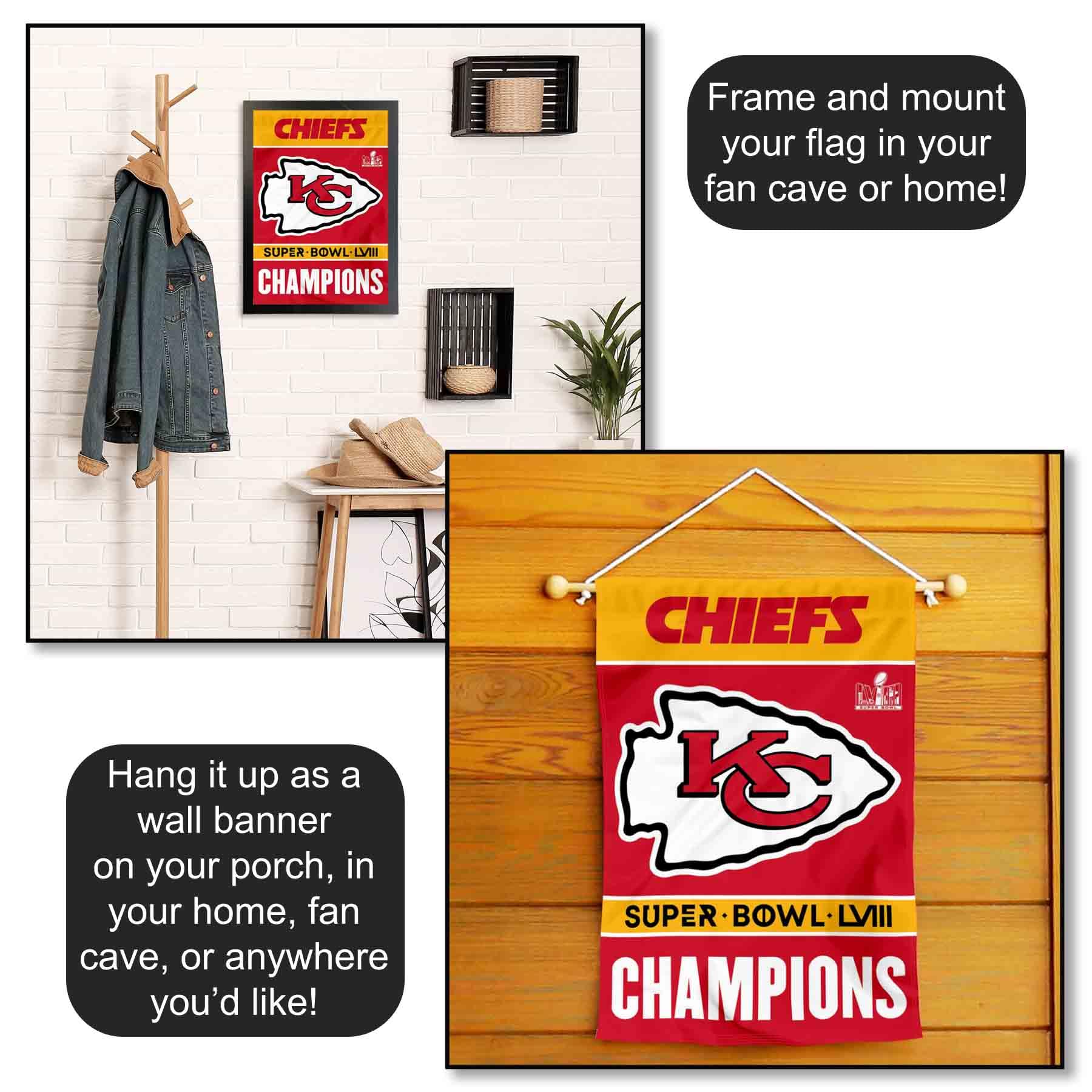 Amazon.com : Kansas City Chiefs 2024 Super Bowl LVIII Champions