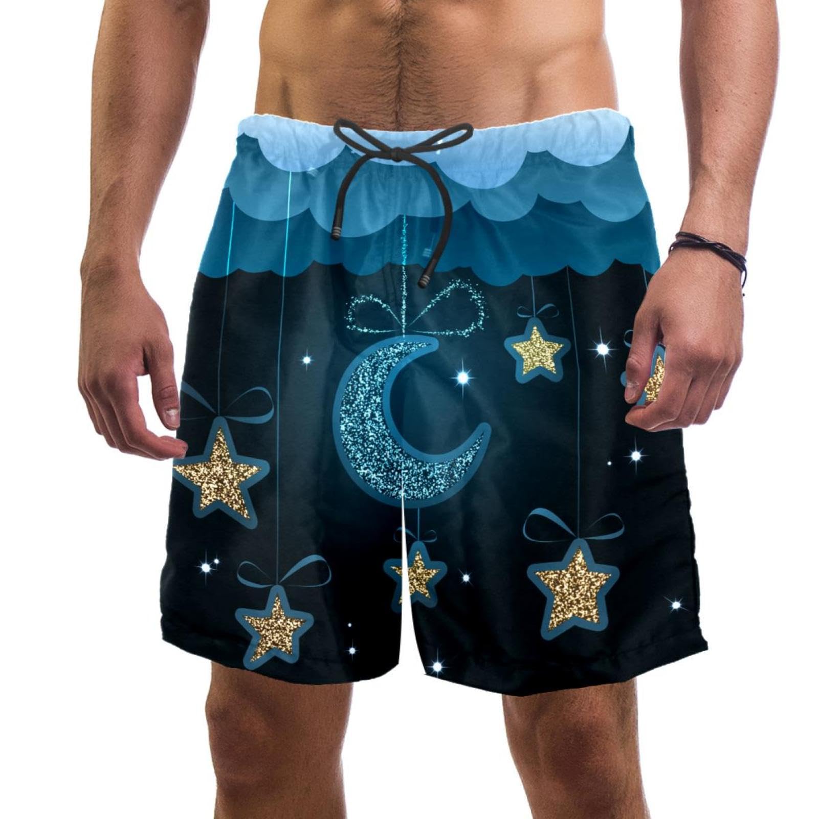 Maillots de Bain pour Hommes VERED Short de Plage à séchage Rapide