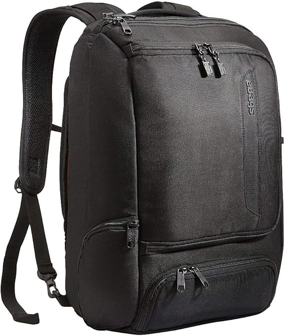 eBags Pro Slim Laptop Backpack (Solid Black) Electronics