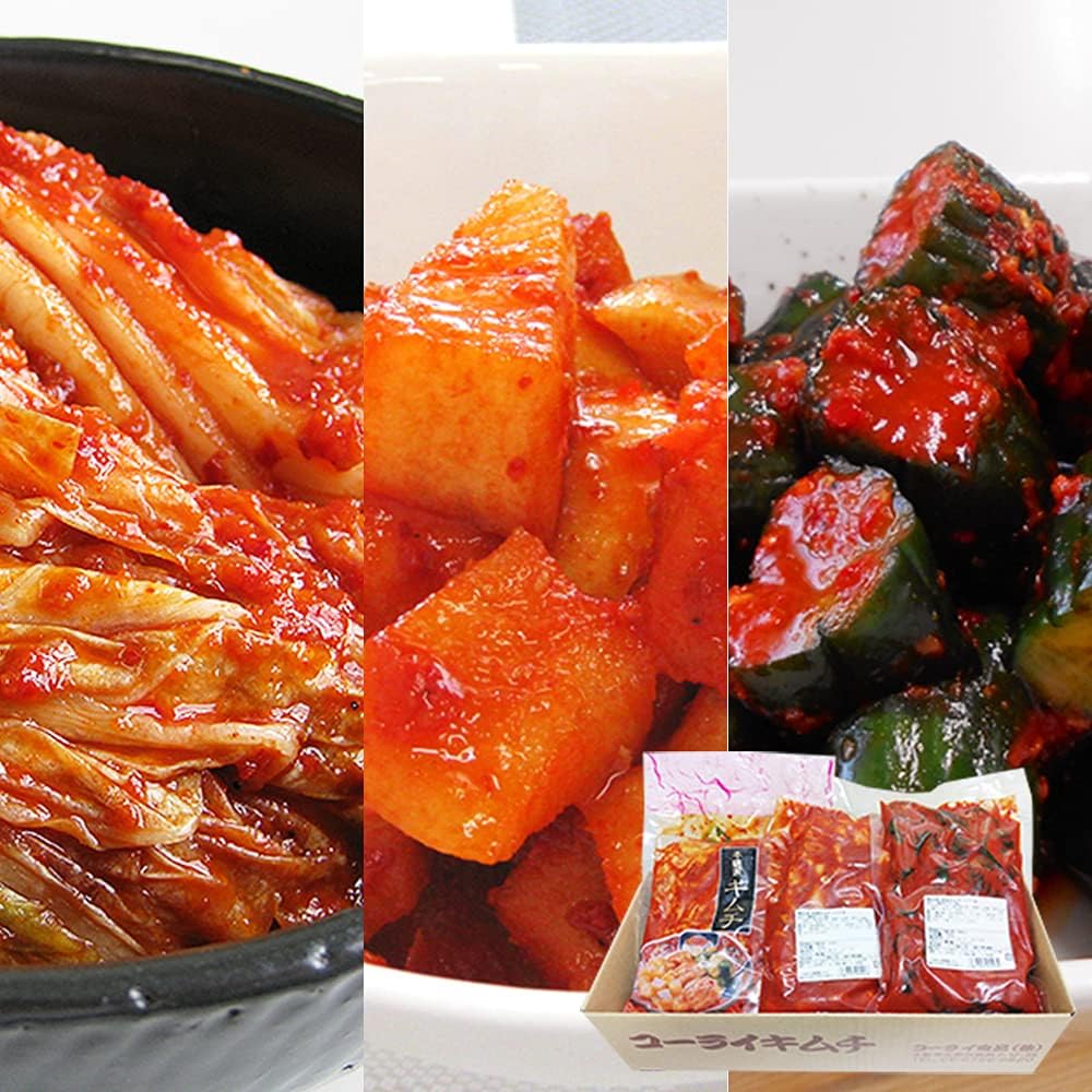 キムチ 白菜キムチ 大根キムチ 胡瓜キムチ 3種セット 400g 各1袋 コーライ食品 春のコレクション キムチ 白菜キムチ 大根キムチ 胡瓜キムチ 3種セット 400g 各1袋 コーライ食品 春のコレクション