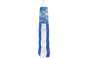 Briarwood Lane Snowflakes Winter Windsock Let it Snow