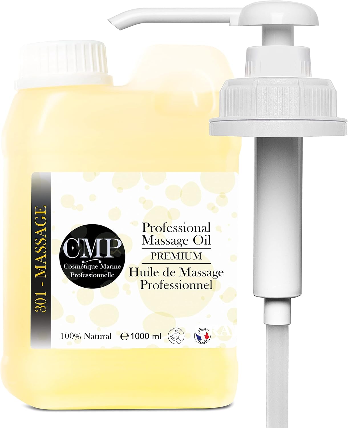 Professionelles KörperMassageöl + GRATISSpender. SAVINGFormat. DIE