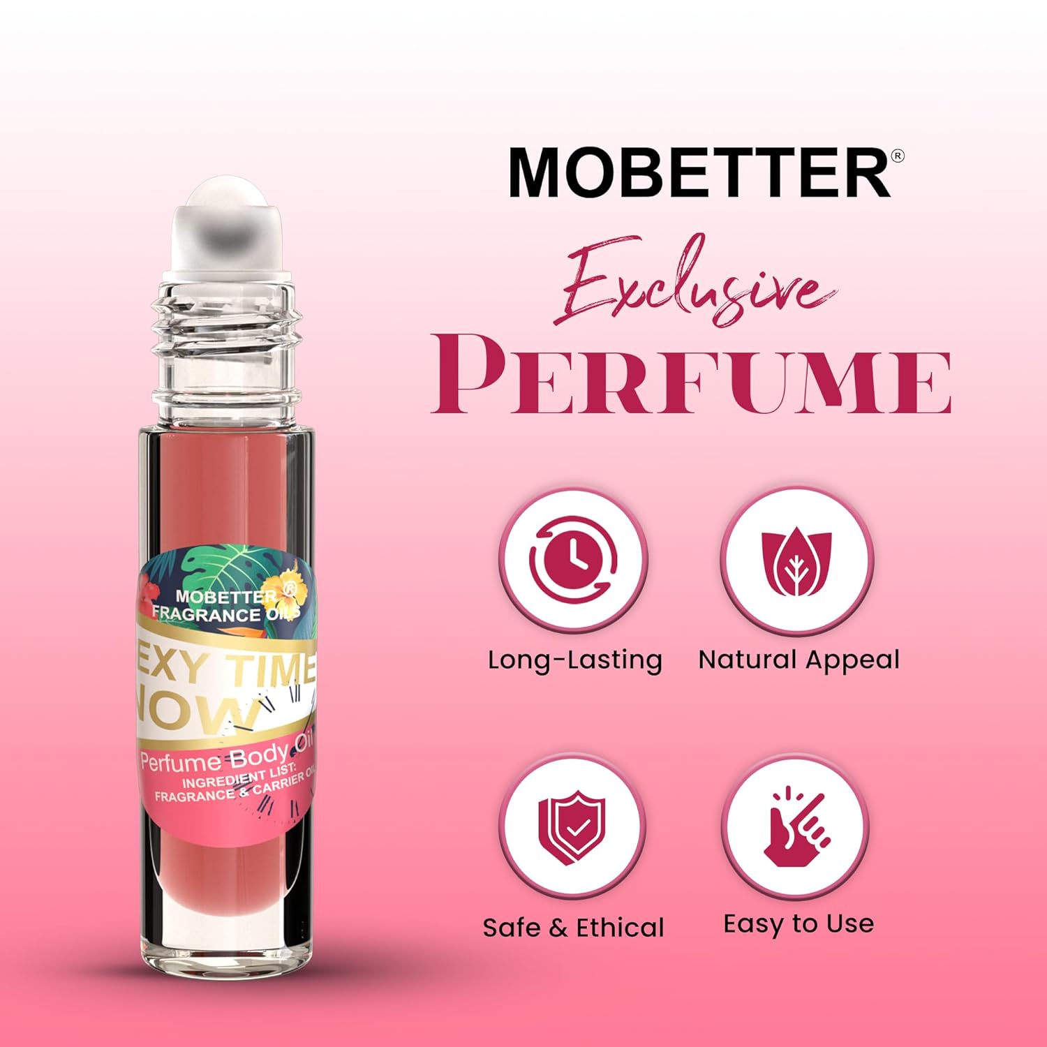 MOBETTER FRAGRANCE OILS Sexy Time Now Perfume Body Oil for Women - Image 3