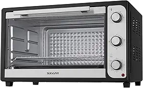 SUGGAR FORNO ELÉTRICO 60 LITROS FUNÇÃO GRILL PRETO 127V FE6011PT