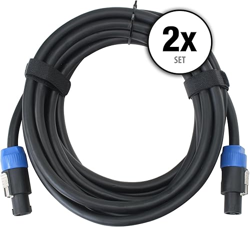 Pronomic Stage BOXSP4-5 Boxenkabel Speakon kompatibel 2er SET