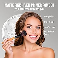 Vista 8 de Kit básico con juego de 6 brochas y juego de bases de maquillaje mineral, piel mate.