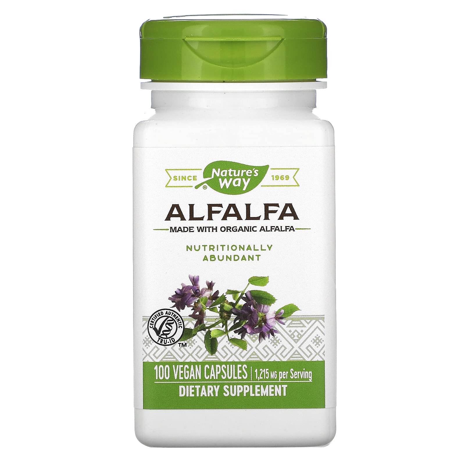 Alfalfa Leaves - 100 Capsules