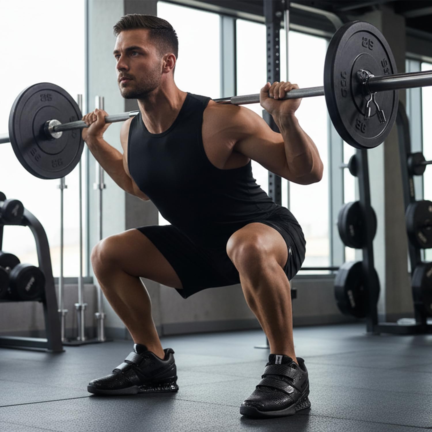 T8 Gewichtheberschuhe | Powerlifting Krafttraining | Fitness Trainingsschuhe Squat Deadlift Schuhe | Lifting Gym Weightlifting