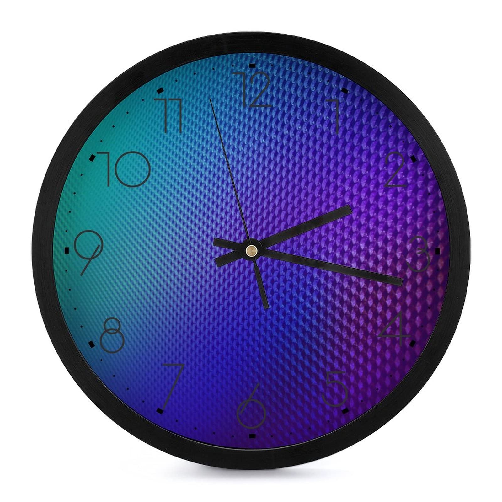 Pendule murale moderne colorée pour une décoration de bureau et maison zen
