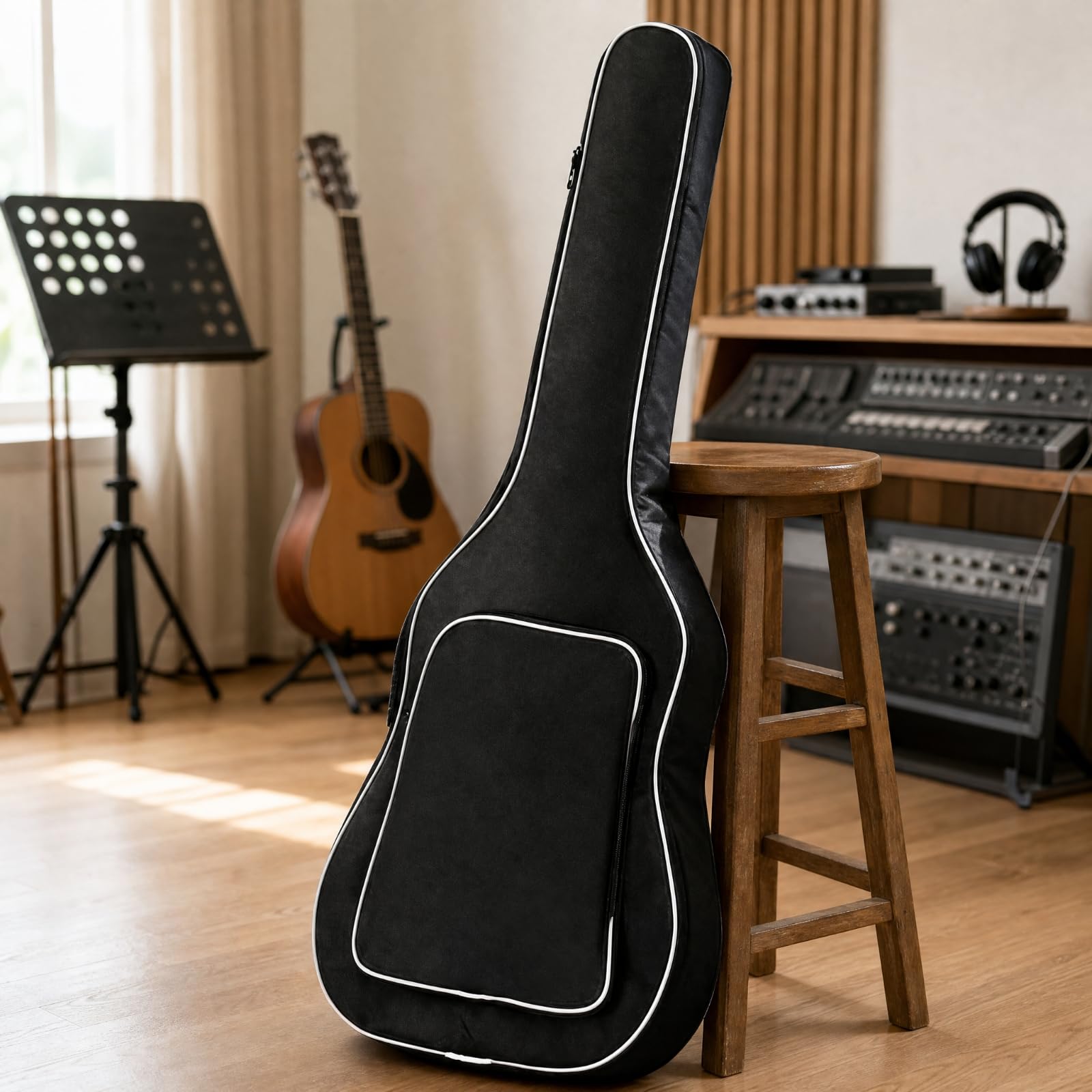 Borsa per Chitarra Acustica 41 Pollici con Regolabili Ispessita