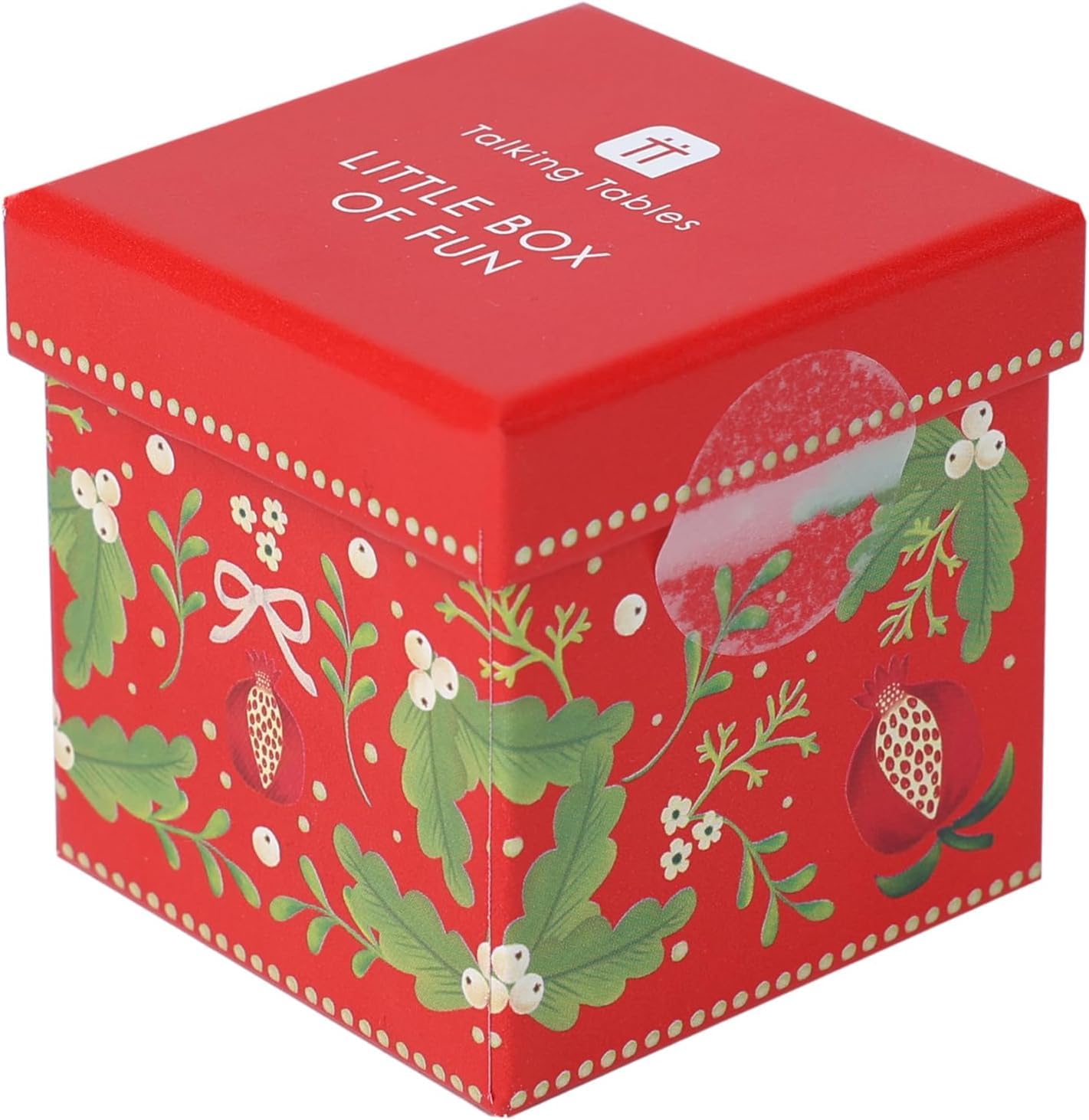Talking Tables Christmas Trivia Quiz Game Question Cards after Dinner Party Kids Fun Travel Pocket Games Card Games for Adults Secret Santa Present Ages 8+