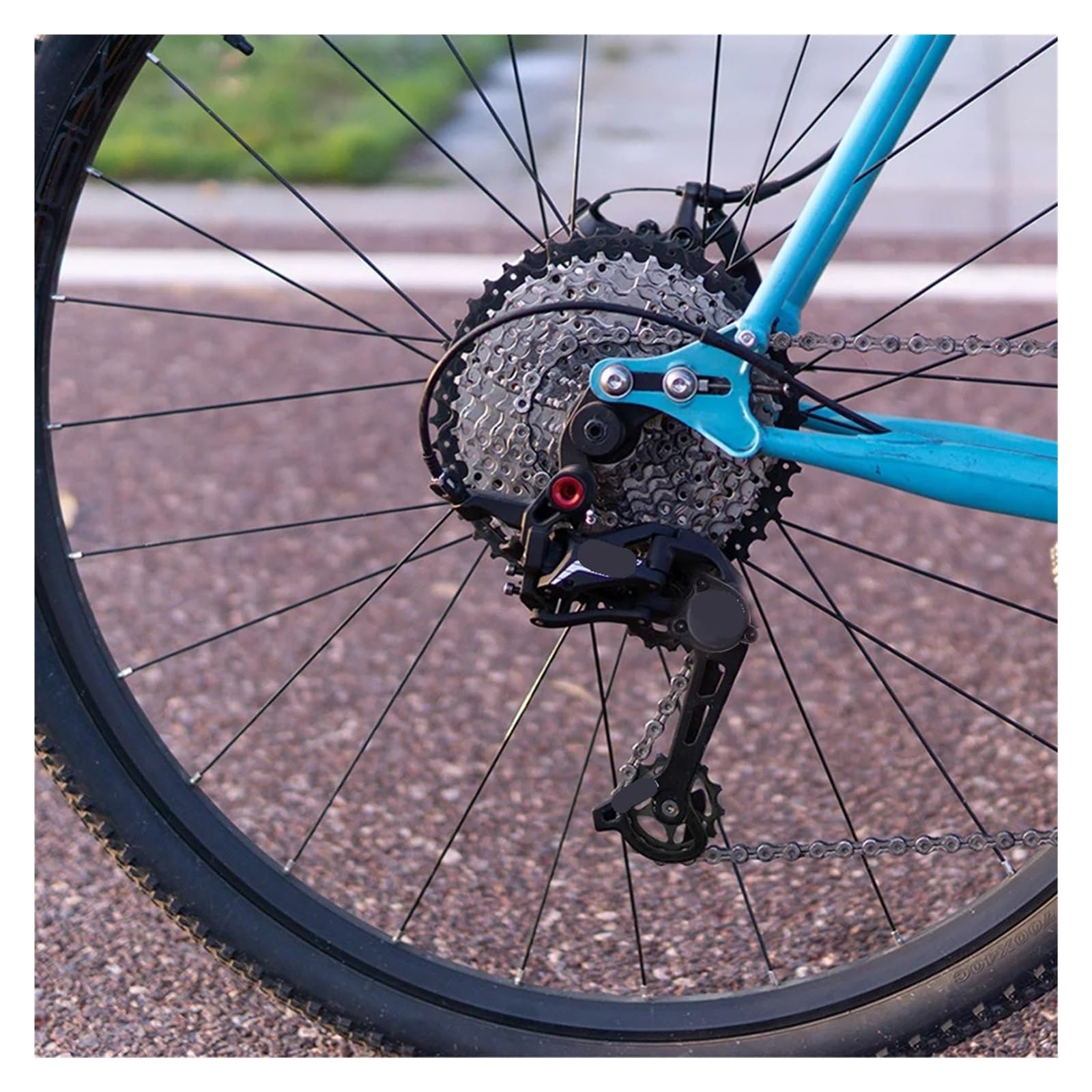 Gruppo bici gravel leggero 1x11 velocità, deragliatore frizione for 46T/50T