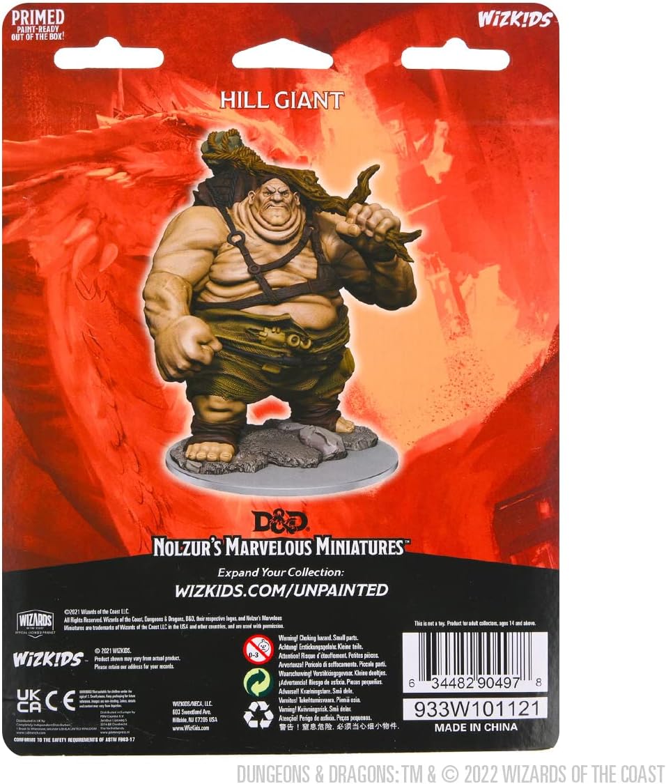 D&D Nolzur's Marvelous Miniatures: Hill Giant