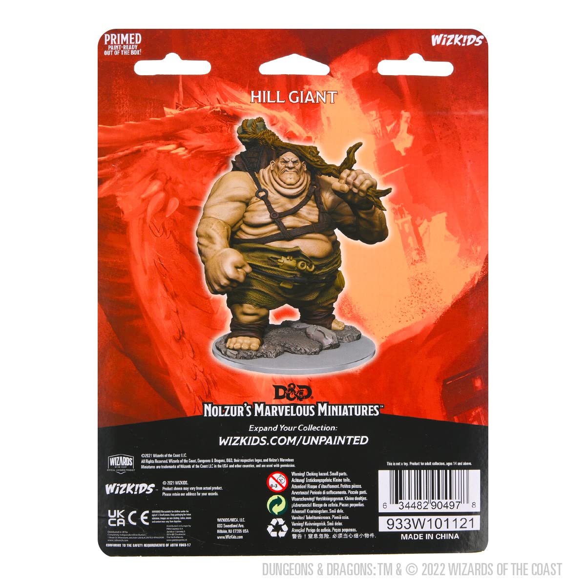 Amazon.com: D&D Nolzur's Marvelous Miniatures: Hill Giant