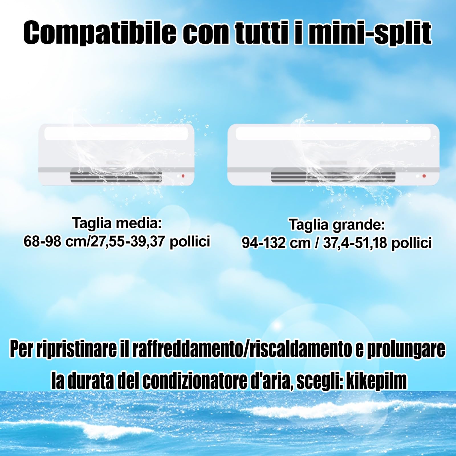 Kit di pulizia profonda per la pulizia dei condizionatori,Sacchetto per la pulizia del condizionatore d'aria con tubo flessibile dell'acqua(13 pezzi, piccoli, rosso）