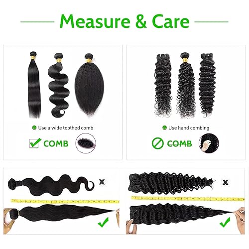 Miniatura 7 de Kapelli Hair Cabello humano trenzado de 22 pulgadas para trenzas bohemias, cabello humano ondulado profundo a granel para trenzar, sin trama, 3.53