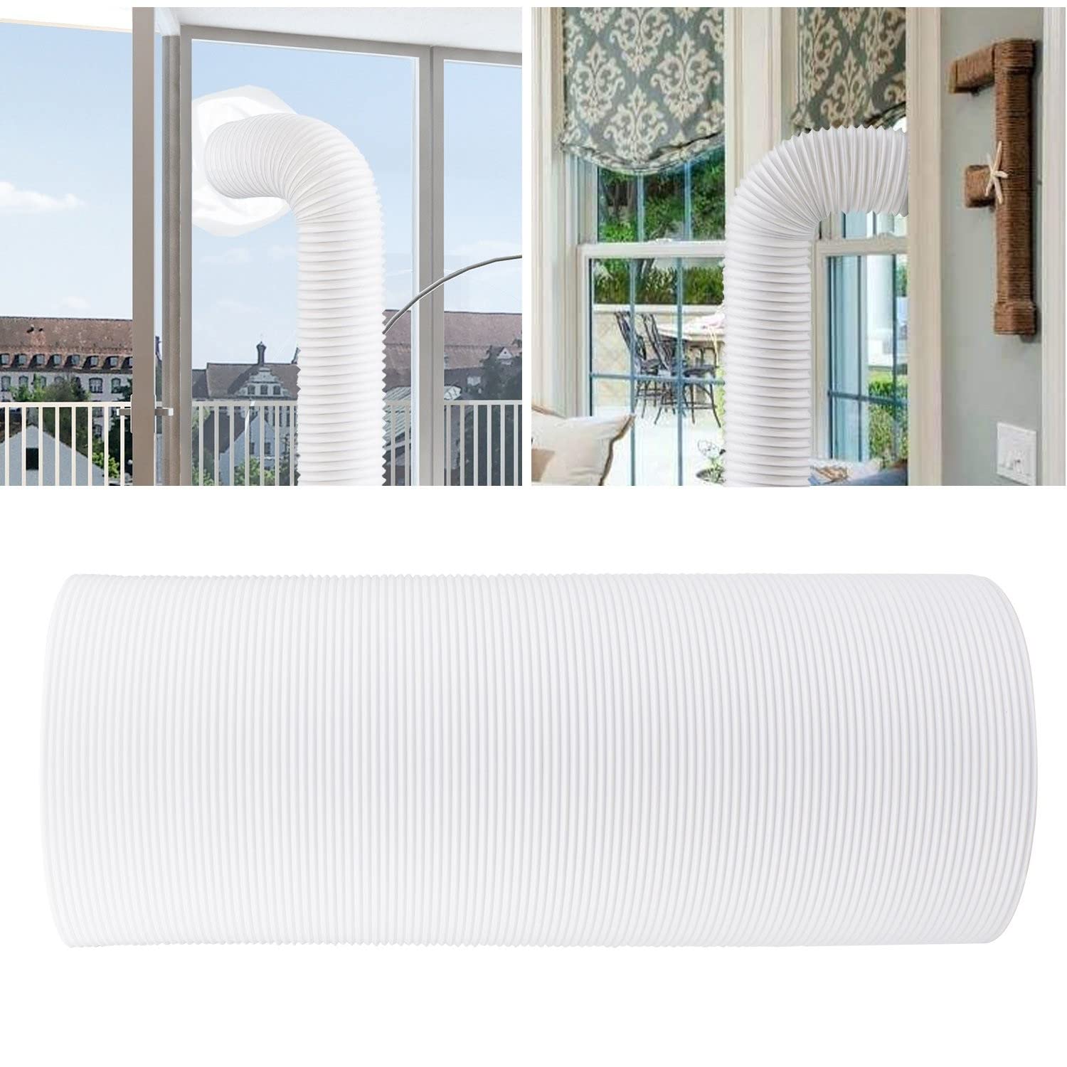 Tubo Flessibile Per Condizionatore Portatile - Diametro 15 Cm, Lunghezza 150 Cm, Resistente Al Calore - Foto 9