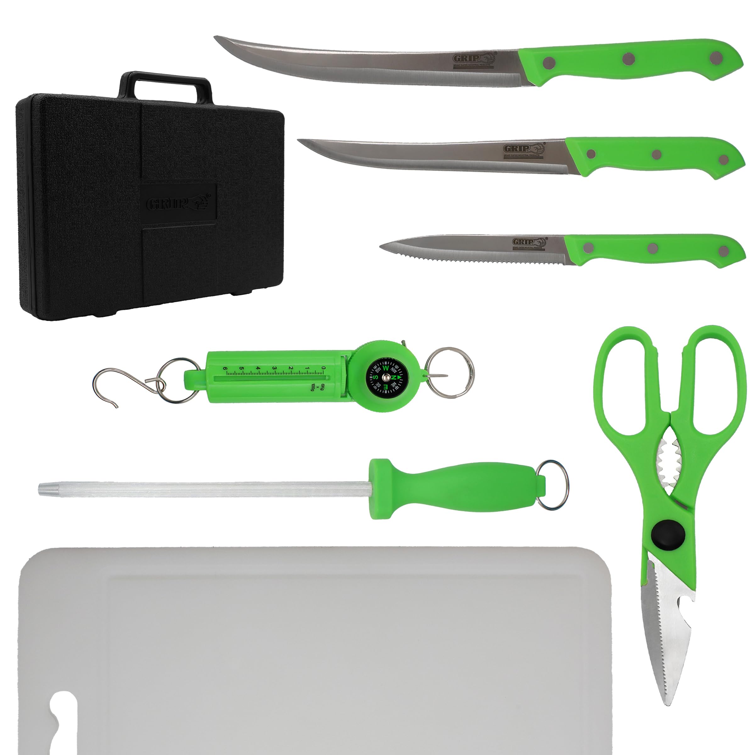 Amazon.com: Grip 8 pc Fisherman & Field Dressing Tool Kit