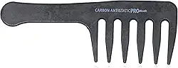 ZKMAGIC Pro/Pente Carbon Antistatic Pro Marilu Cinza Escuro Pro Marilu Cinza Escuro