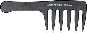 ZKMAGIC Pro/Pente Carbon Antistatic Pro Marilu Cinza Escuro Pro Marilu Cinza Escuro