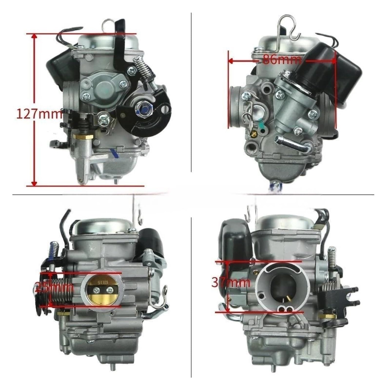 Carburador motocicleta Carburador con TPS para motocicleta para Yamaha exciter125cc nouvo's/LC NOUVO Carb