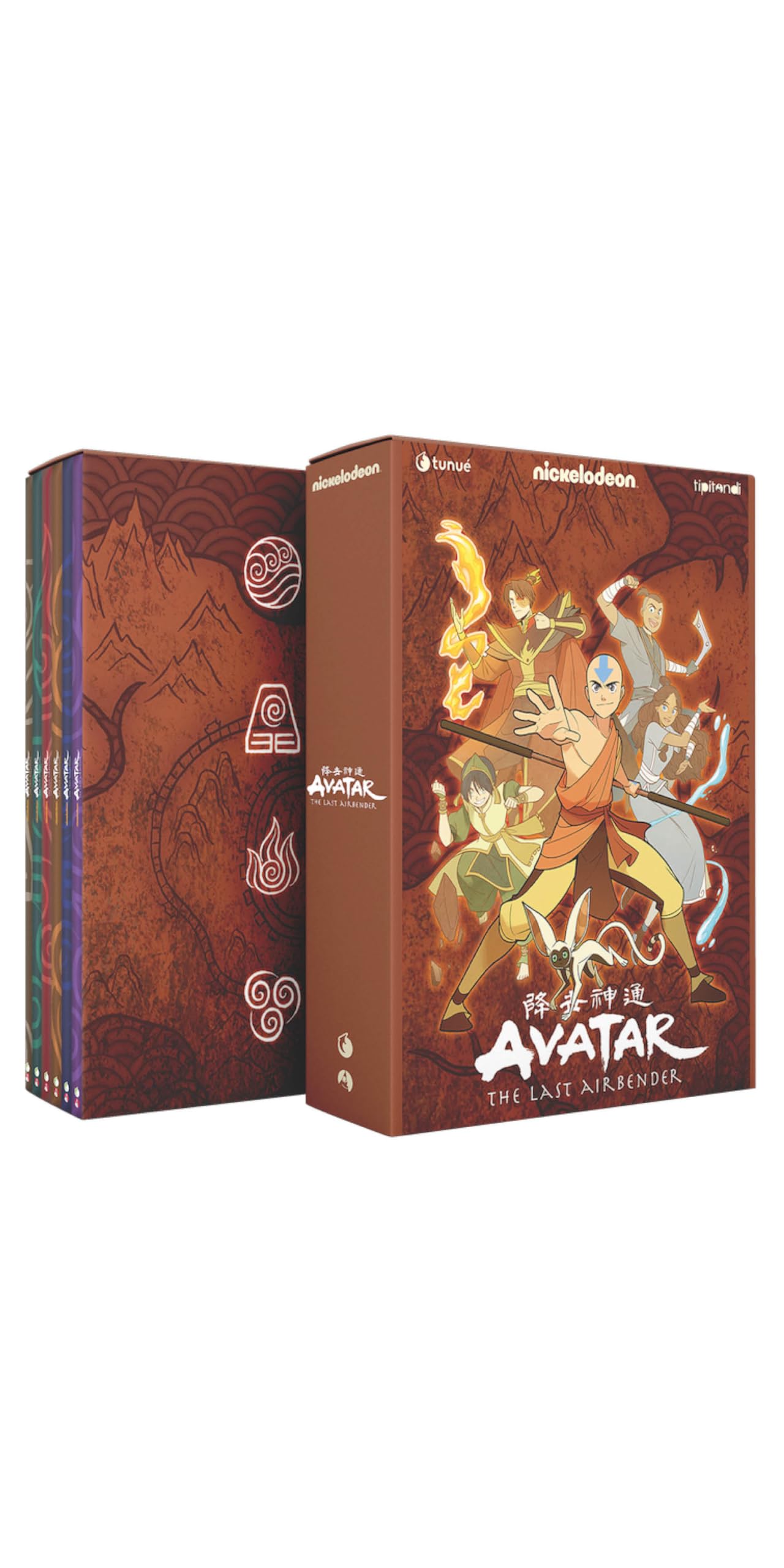 Avatar. The last airbender. Con cofanetto
