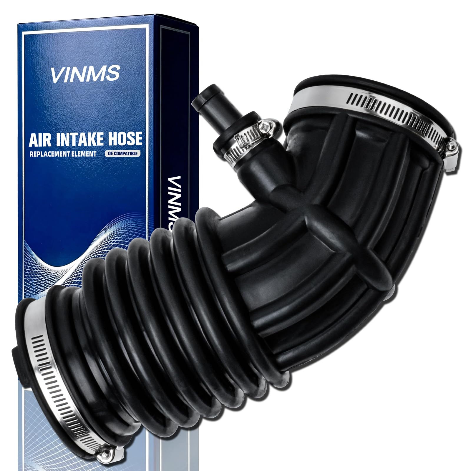 16576-JA000 Engine Air Intake Hose Tube With Clamps for 2007 2008 2009 2010 2012 2013 Nissan Altima 2.5L
