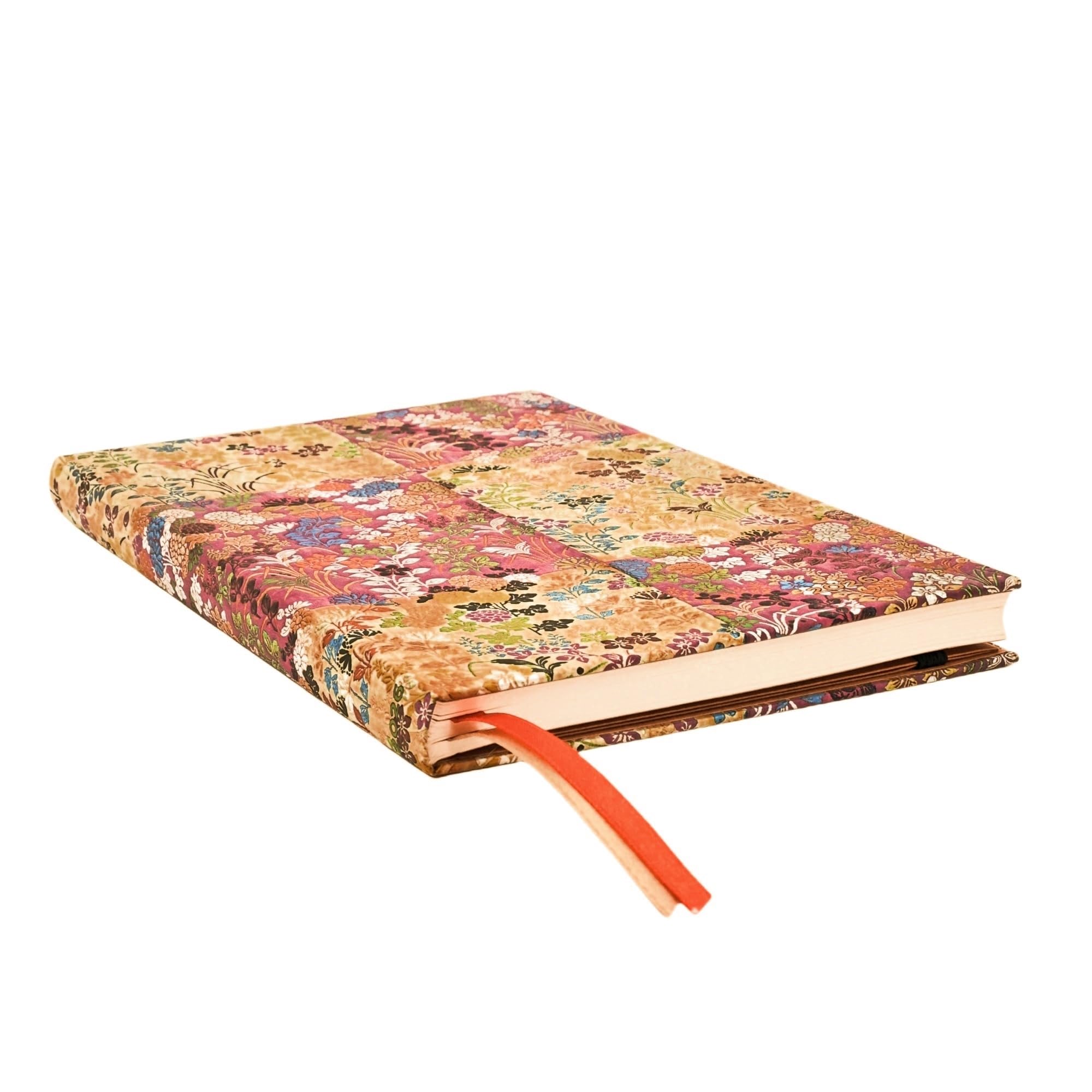 Paperblanks | 2026 Kara-ori Pink | Japanese Kimonos | 12-Monatskalender