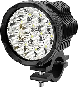 MEI | Feu De Brouillard LED Lampe Auxiliaire Antibrouillard LED 4D