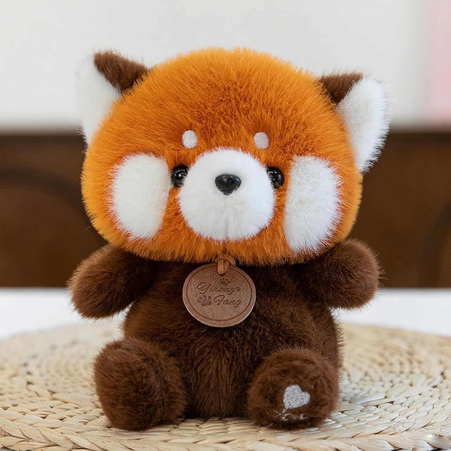 Rexinc Brown Scented Capybara Plush Toy, Cute Cuddly Stuffed Animal with Beads, Soft Squishy Squeezable Desk Companion Plushie for Boys Girls, 6.8 Inches