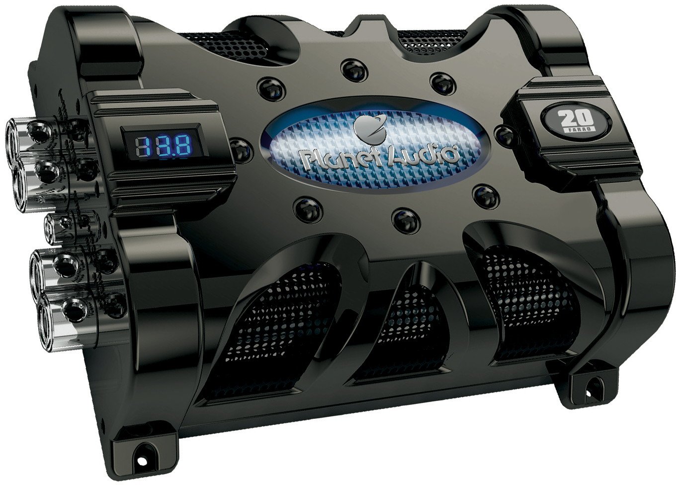 Amazon.com: Planet Audio PC20F 20 Farad Car Capacitor, Energy