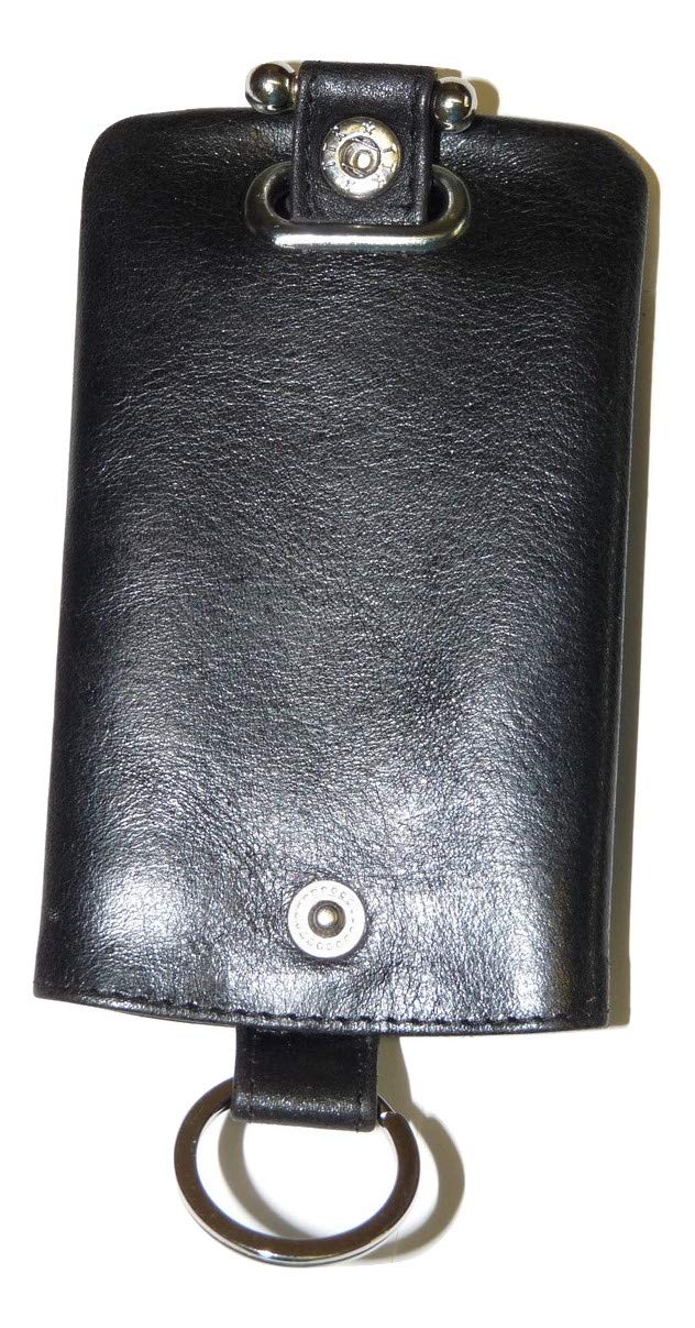 Verve Bell Keycase Soft Leather (Black)