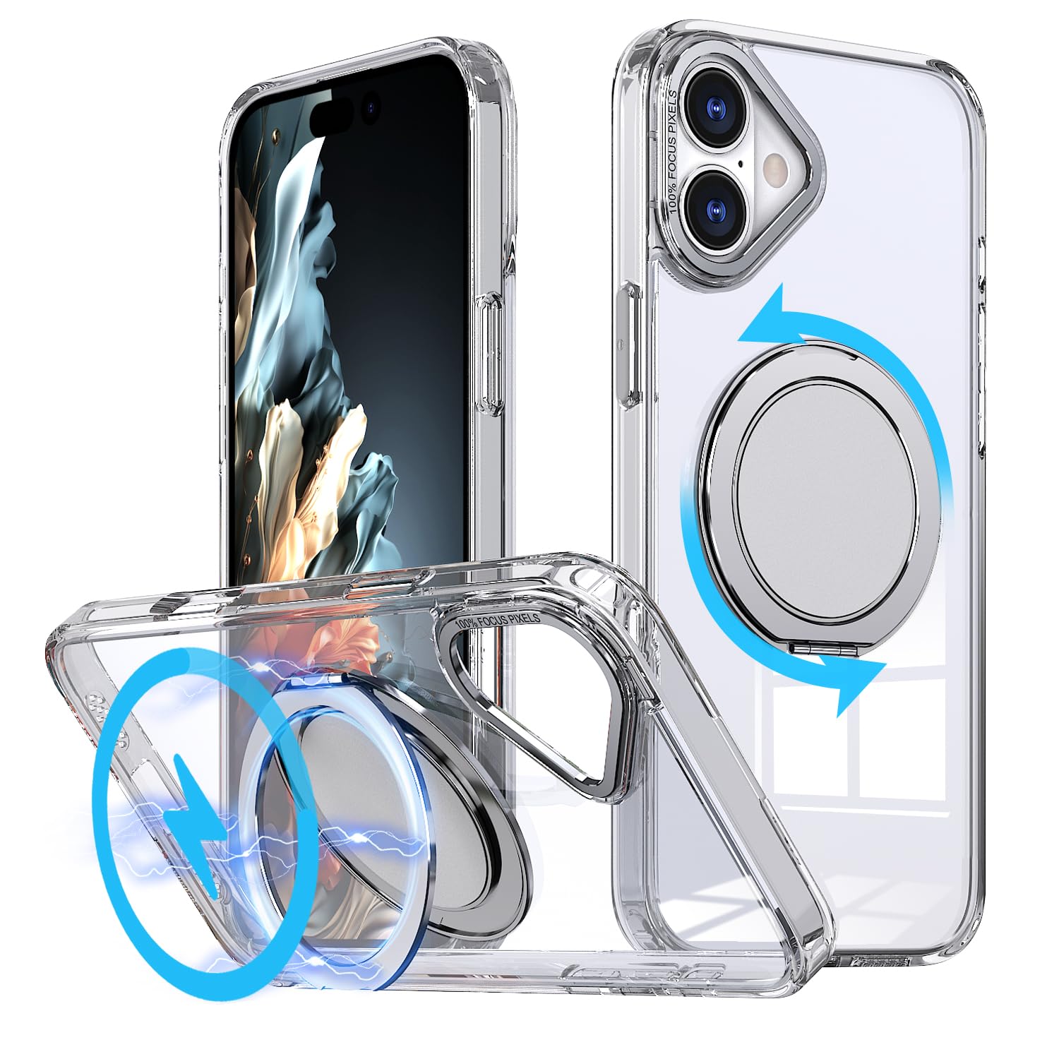 Coque iPhone 16 transparente antichoc pour éviter les casses et rayures - 7