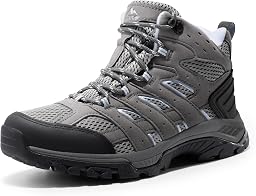 NORTIV 8 Chaussures de Randonnée Imperméables Bottes de Montagne pour Femmes Trekking Antidérapantes Légères en plein air SNHB2212W