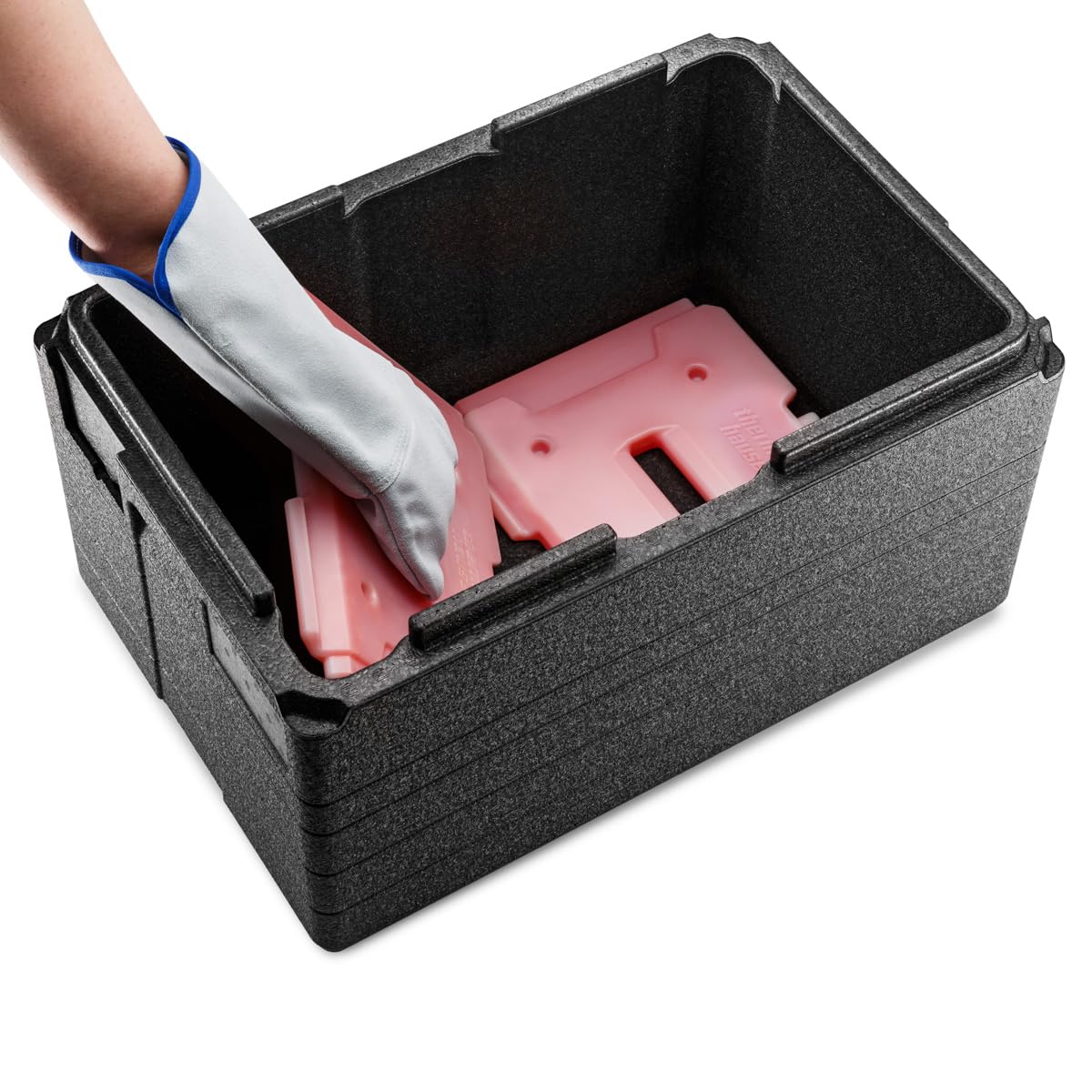 thermohauser ThermoCell Wärmeakku HOT PREMIUM 1/2 GN, Temperaturbereich: 65 bis 85°C, geeignet für abgefüllte Speisen (z.B. Bereich Healthcare), passend für Top- & Frontlader Thermoboxen