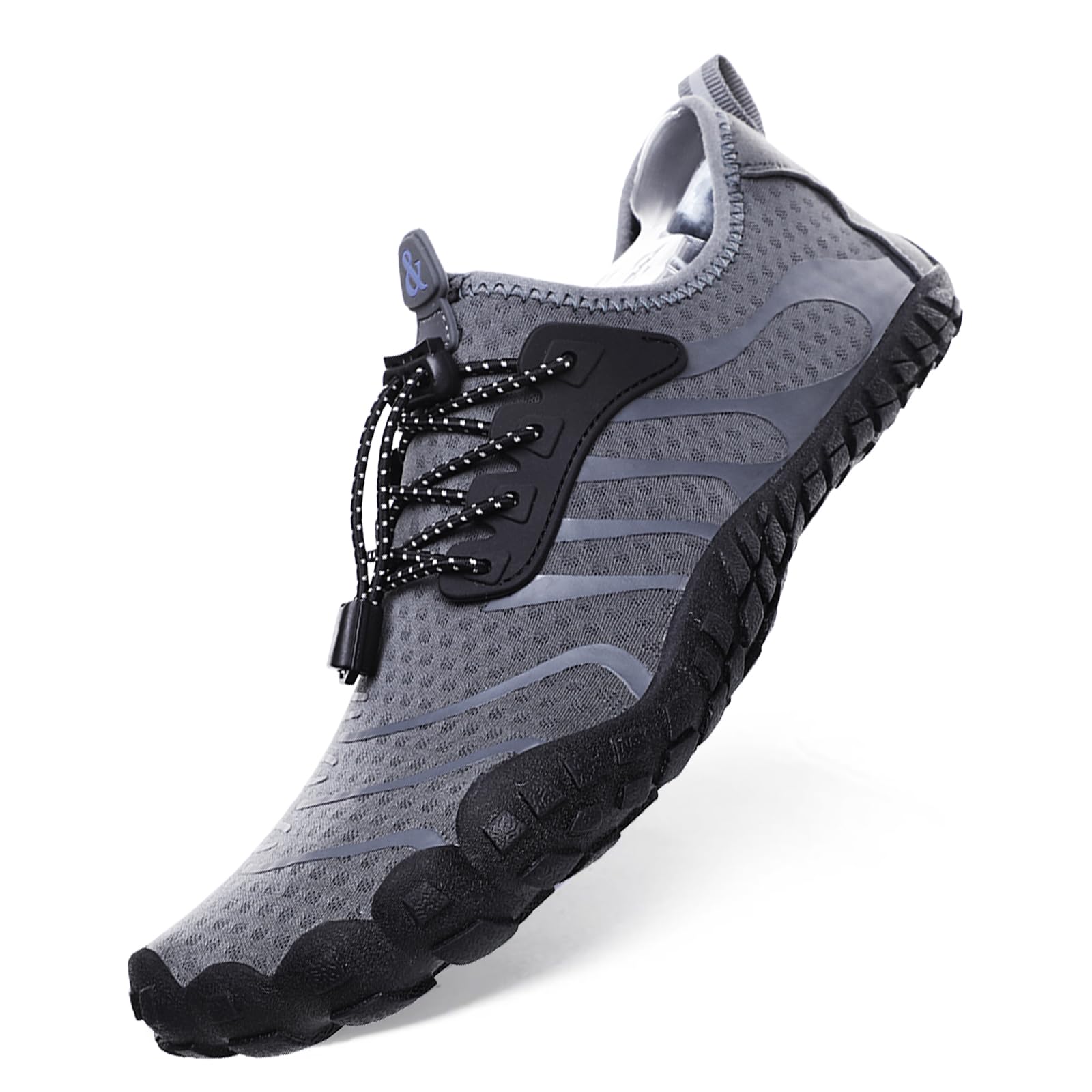 TMEOG Escarpines Hombre Mujer Zapatillas de Agua Secado Rápido Zapatos de Playa Barefoot Calzado Minimalista Zapatillas para Deporte Trail Natación y Acuáticos 36-45EU